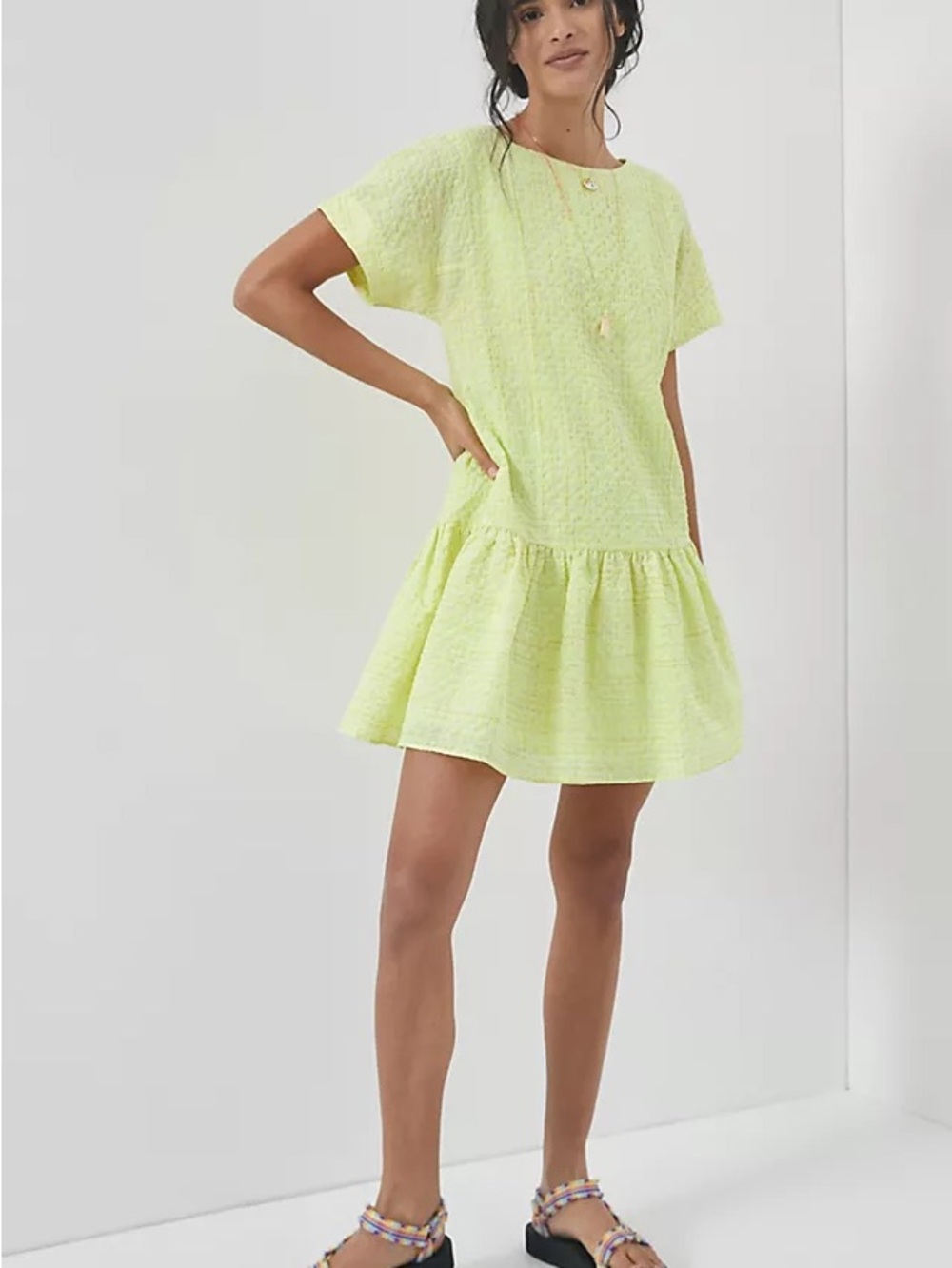 Corey Lynn Calter Mariah Textured Mini Dress